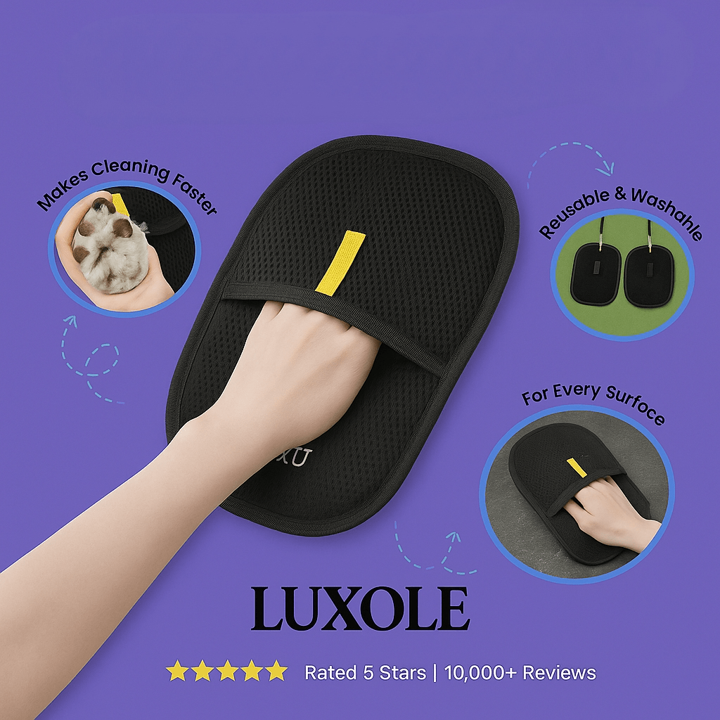Luxole™ Pet Cleaning Glove